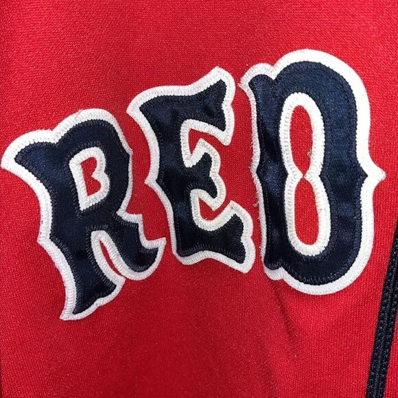 Sewn Majestic authentic Boston Red Sox Home BIG Man baseball jersey 2XL/XXL wow! - Picture 3 of 7